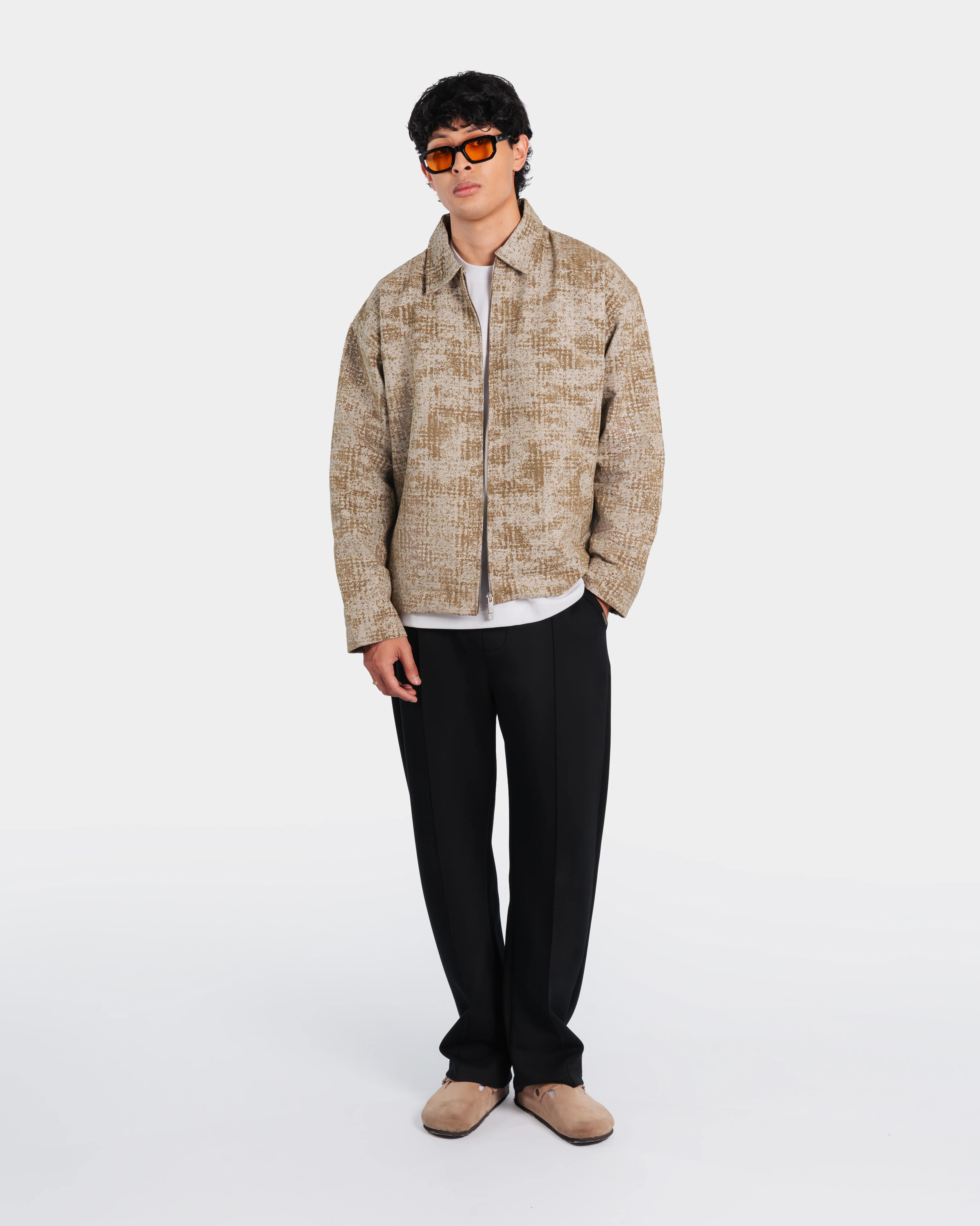Floral Denim Jacquard Jacket - Image 7