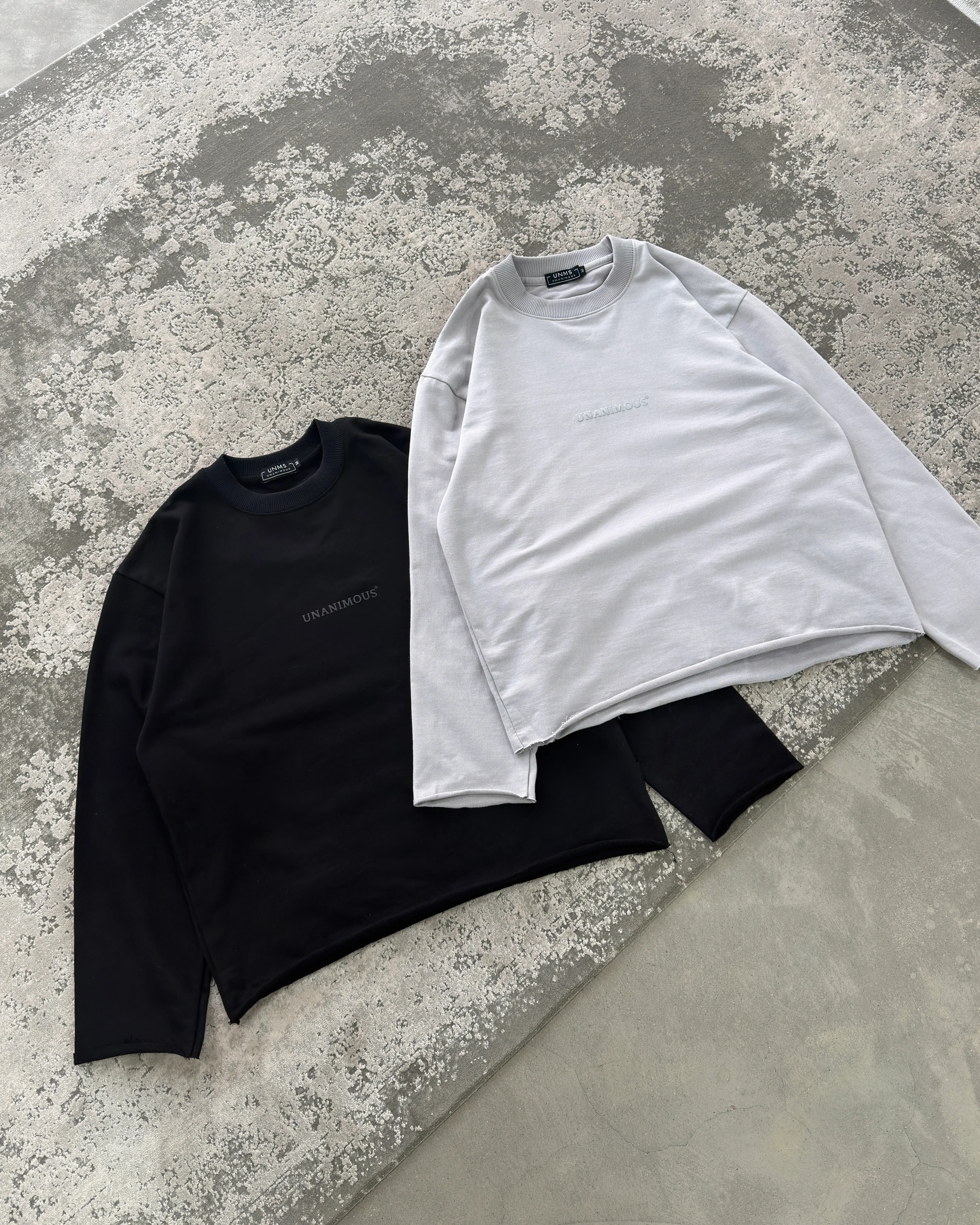 Raw Edge Full Sleeve Tee