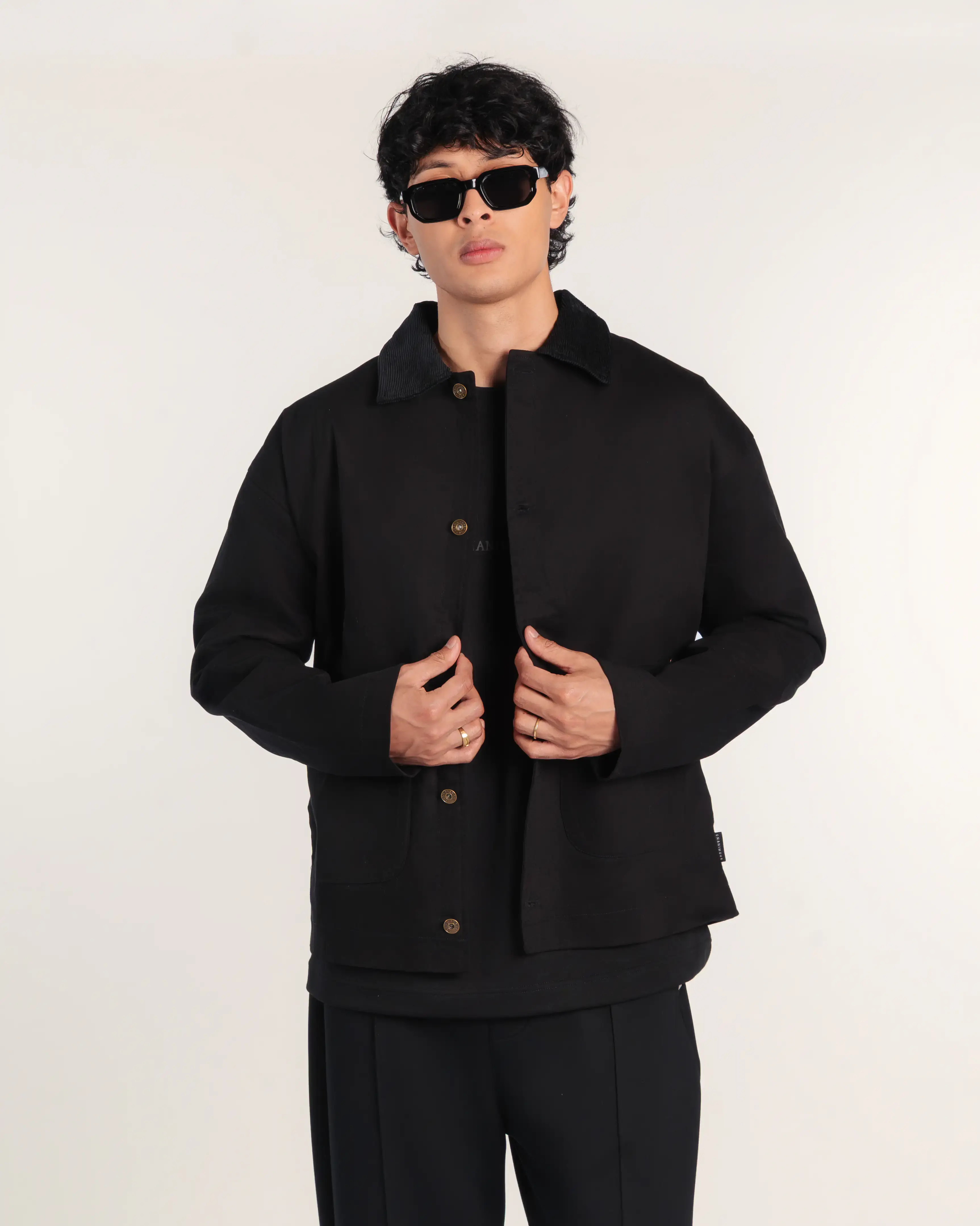 Floral Denim Jacquard Jacket - Image 12