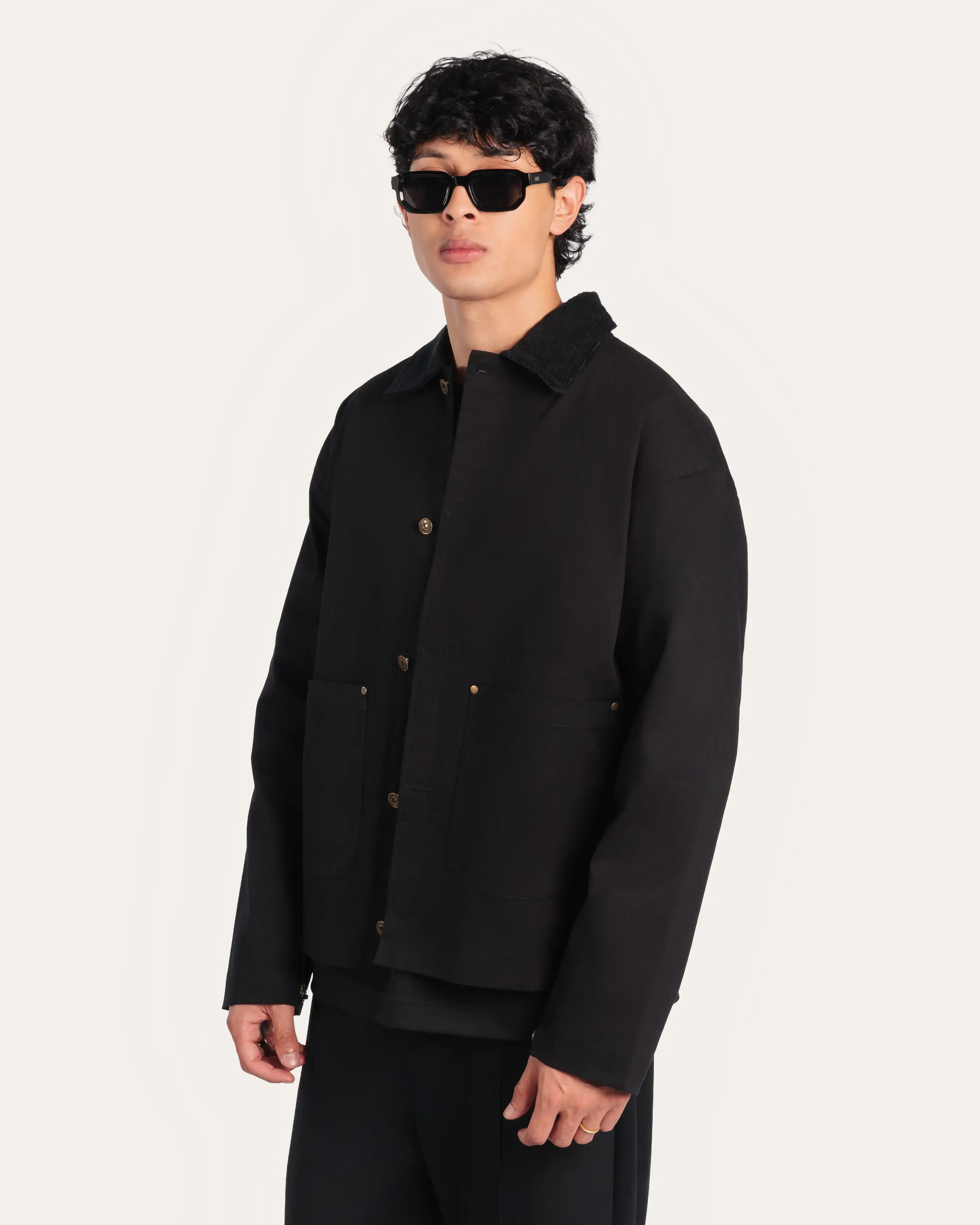 Floral Denim Jacquard Jacket - Image 13